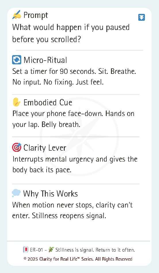 Emotional Reset Deck™