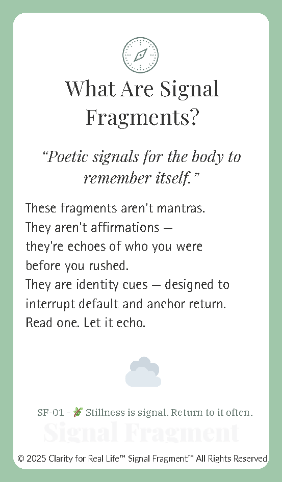 Emotional Reset Deck™
