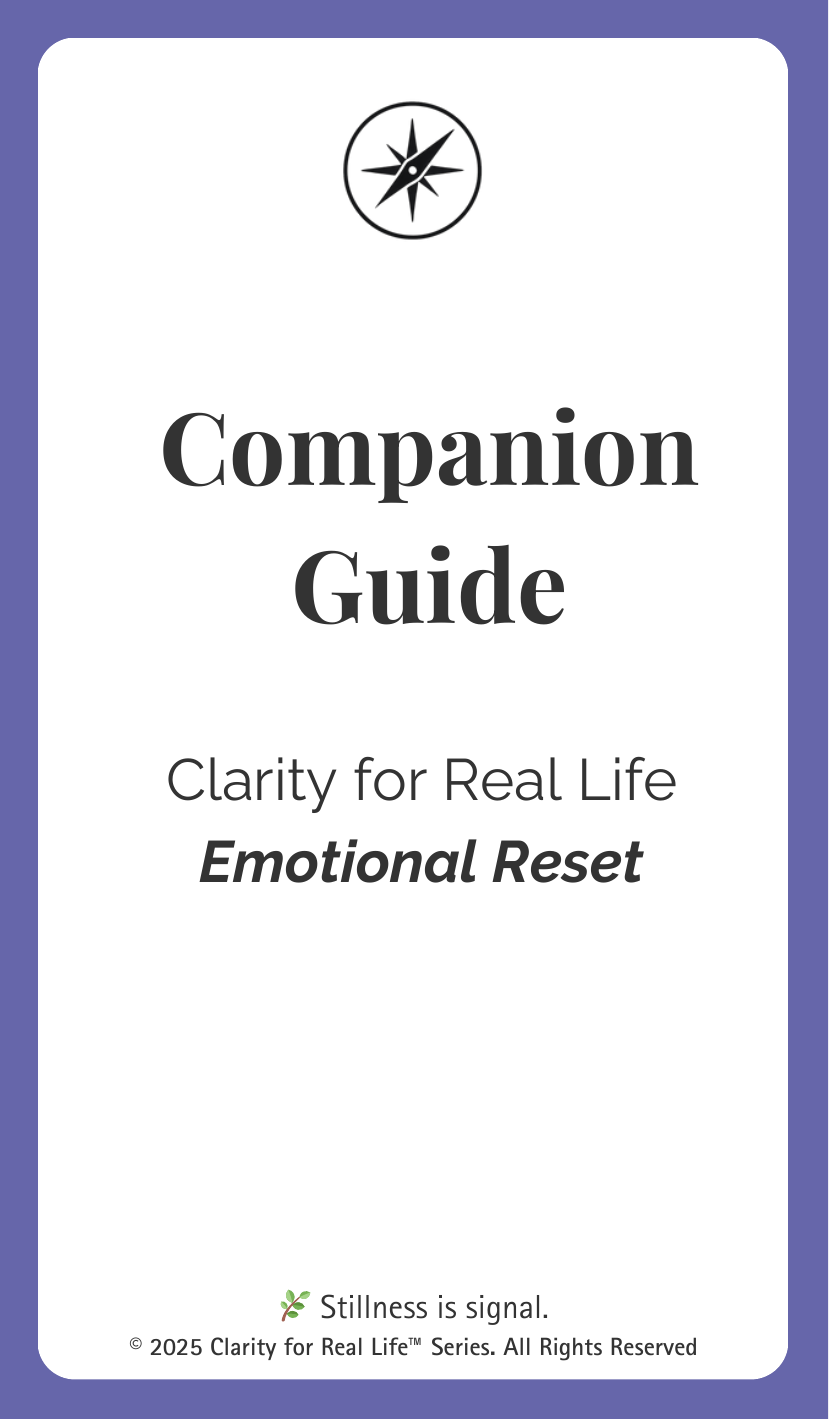 Emotional Reset Deck™
