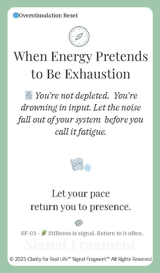 Emotional Reset Deck™